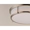 Maxim Lighting Rogue 1-Light 17" Wide Satin Nickel Flush Mount Light 10274WTSN - alternate 2